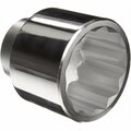 Keen Alloy Steel 2.37 in. Imperial Non-Impact Socket KE3122022